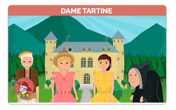 Comptines Dame tartine
