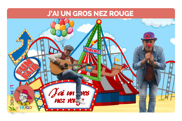 Comptines J'ai un gros nez rouge