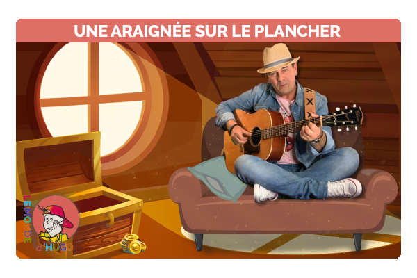 Comptines Une araignée sur le plancher