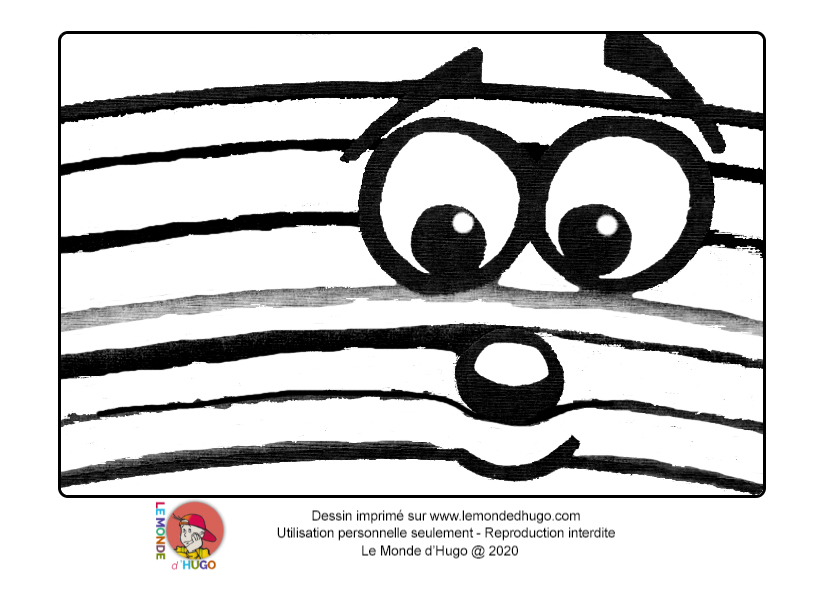 coloriage L'arc-en-ciel pour enfants