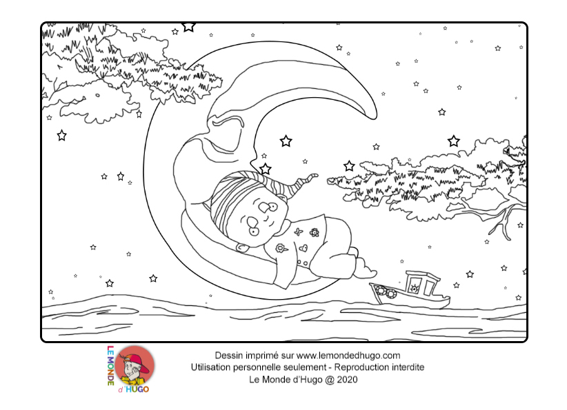 coloriage A la claire fontaine