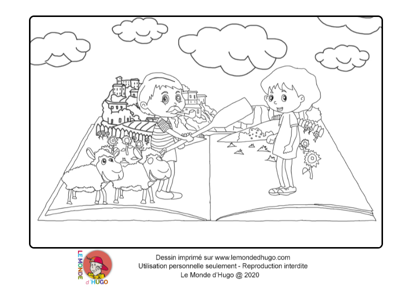 coloriage La pelle à four  pour enfants